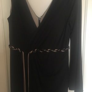 Hoagland Black Tie Dress